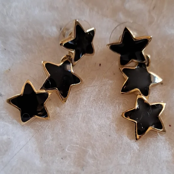 Starfish and Star Earrings - Three Pair - Picture 8 of 8